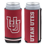 Utah Utes 12 oz Slim Can Cooler