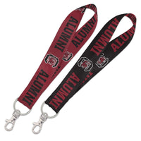 South Carolina Gamecocks ALUMNI Lanyard Key Strap 1"