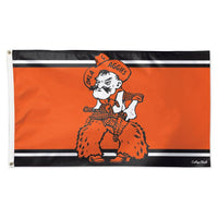 Wholesale-Oklahoma State Cowboys /College Vault Flag - Deluxe 3' X 5'