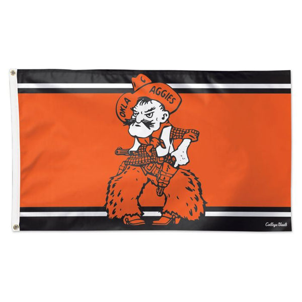 Wholesale-Oklahoma State Cowboys /College Vault Flag - Deluxe 3' X 5'