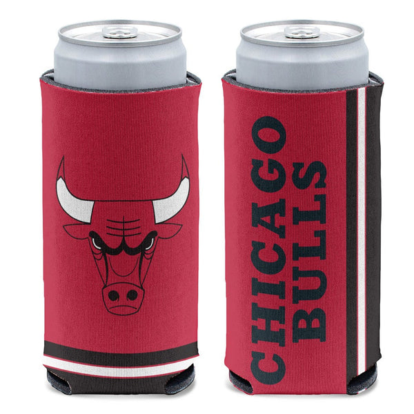 Chicago Bulls 12 oz Slim Can Cooler