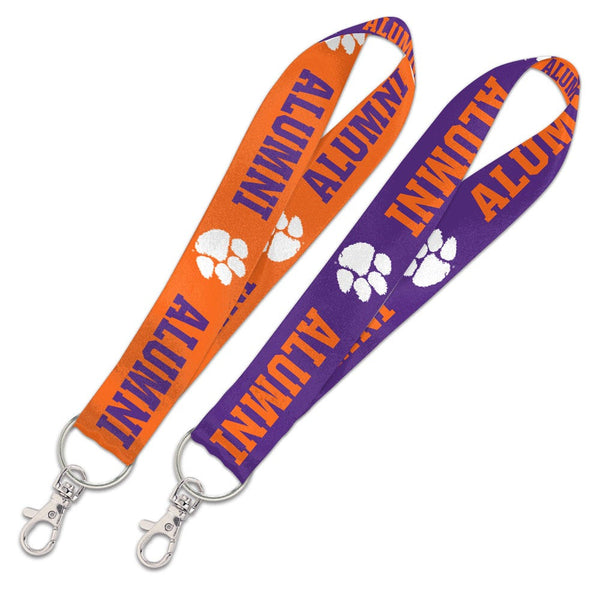 Clemson Tigers Lanyard Key Strap 1"