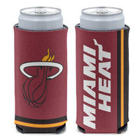 Miami Heat 12 oz Slim Can Cooler