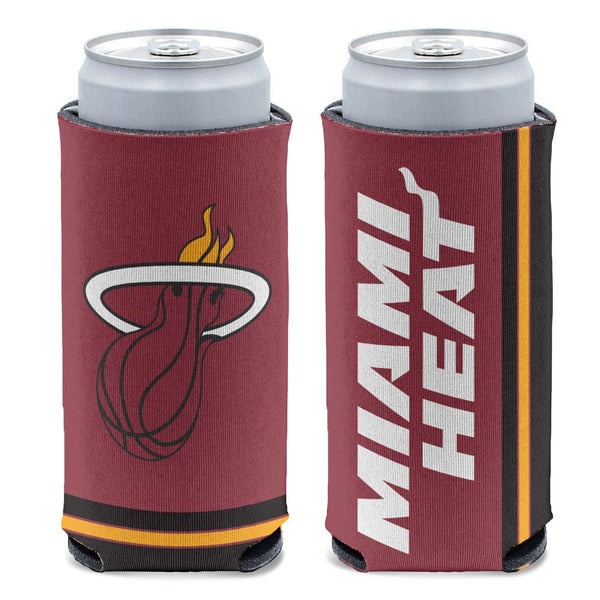 Miami Heat 12 oz Slim Can Cooler