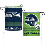 Seattle Seahawks Garden Flags 2 sided 12.5" x 18"