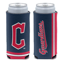 Cleveland Guardians 12 oz Slim Can Cooler