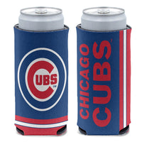 Chicago Cubs PRIMARY 12 oz Slim Can Cooler