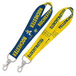 Rochester Yellow Jackets Lanyard Key Strap 1"