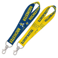 Rochester Yellow Jackets Lanyard Key Strap 1"