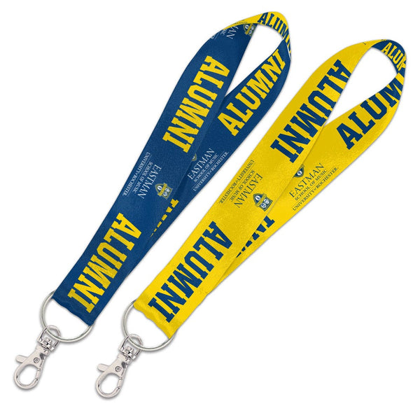 Rochester Yellow Jackets ALUMNI Lanyard Key Strap 1"