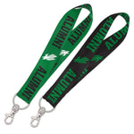 North Texas Mean Green ALUMNI Lanyard Key Strap 1"
