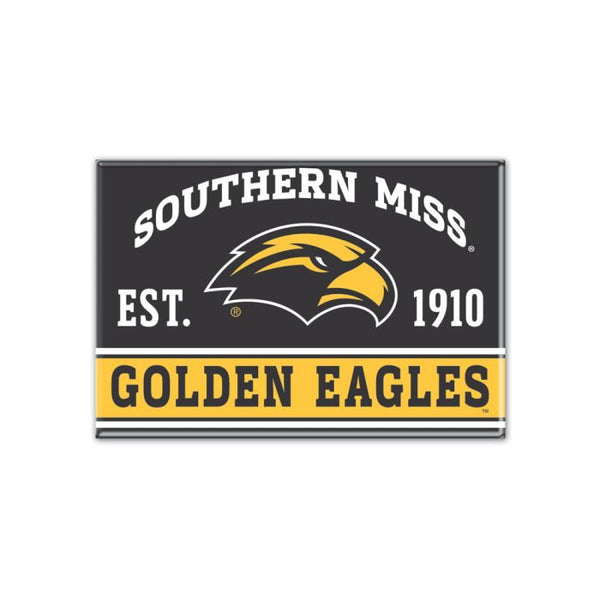 Wholesale-Southern Miss Golden Eagles Metal Magnet 2.5" x 3.5"