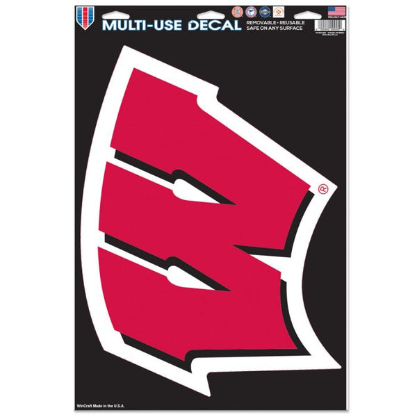 Wholesale-Wisconsin Badgers Multi-Use Decal 11" x 17"