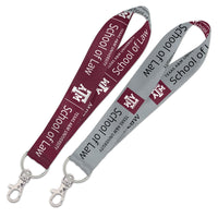 Texas A&M Aggies SCHOOL OF LAW Lanyard Key Strap 1"