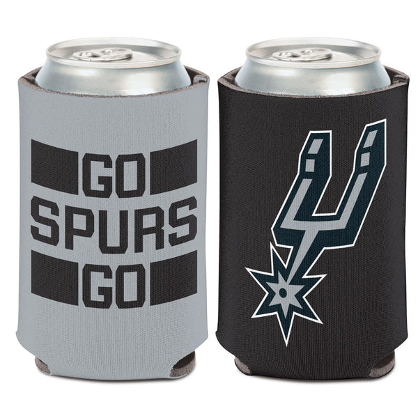 San Antonio Spurs slogan Can Cooler 12 oz.
