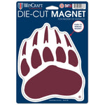 Wholesale-Montana Grizzlies Die Cut Logo Magnet 6.25" x 9"