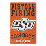 Wholesale-Oklahoma State Cowboys Wood Sign 11" x 17" 1/4" thick
