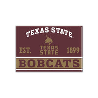 Wholesale-Texas State Bobcats Metal Magnet 2.5" x 3.5"