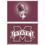 Mississippi State Bulldogs Rectangle Magnet, 2pack 2" x 3"