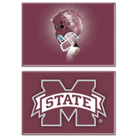 Mississippi State Bulldogs Rectangle Magnet, 2pack 2" x 3"