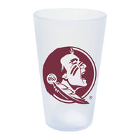 Wholesale-Florida State Seminoles 16 oz Silicone Pint Glass