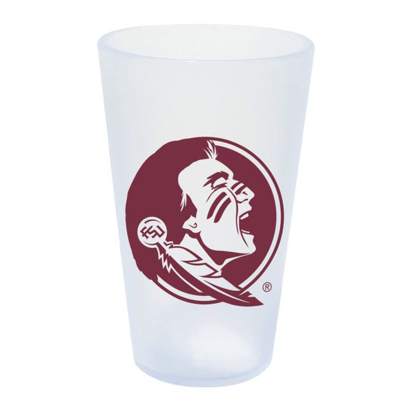 Wholesale-Florida State Seminoles 16 oz Silicone Pint Glass
