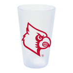 Louisville Cardinals ICICLE 16 oz Silicone Pint Glass