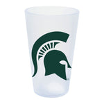 Wholesale-Michigan State Spartans ICICLE 16 oz Silicone Pint Glass