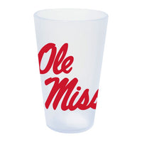 Wholesale-Ole Miss Rebels ICICLE 16 oz Silicone Pint Glass