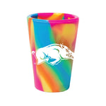 Arkansas Razorbacks Hippie Hops 1.5oz Silicone Shot Glass
