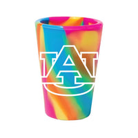 Wholesale-Auburn Tigers Hippie Hops 1.5oz Silicone Shot Glass