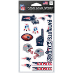 New England Patriots Face Cals 4" x 7"