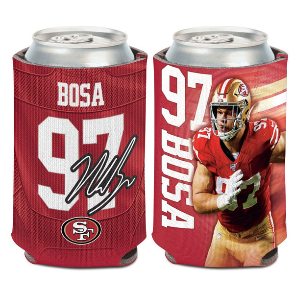 San Francisco 49ers Can Cooler 12 oz. Nick Bosa