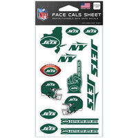New York Jets Face Cals 4" x 7"