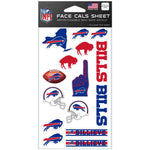 Buffalo Bills Face Cals 4" x 7"