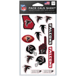 Atlanta Falcons Face Cals 4" x 7"