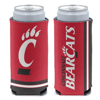 Cincinnati Bearcats 12 oz Slim Can Cooler