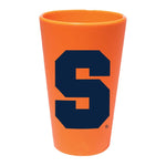 Wholesale-Syracuse Orange ORANGE 16 oz Silicone Pint Glass