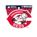 Cincinnati Reds Clean Cut Decal 3" x 4"