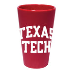 Texas Tech Red Raiders RED 16 oz Silicone Pint Glass