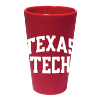 Texas Tech Red Raiders RED 16 oz Silicone Pint Glass