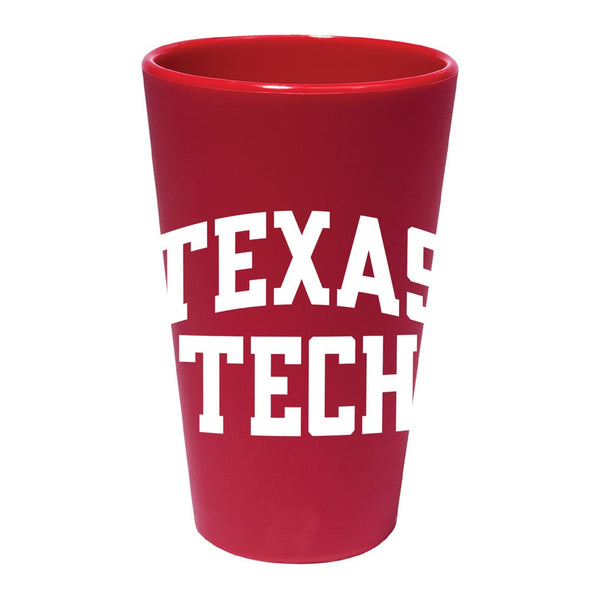 Texas Tech Red Raiders RED 16 oz Silicone Pint Glass
