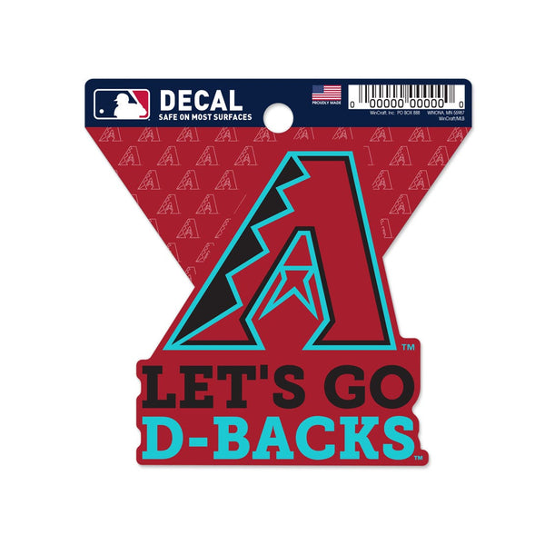 Arizona Diamondbacks Clean Cut Decal 3" x 4"