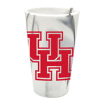 Wholesale-Houston Cougars MOUNTAIN MARBLE 16 oz Silicone Pint Glass