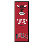 Chicago Bulls Wood Sign 6" x 17"