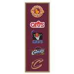 Cleveland Cavaliers Wood Sign 6" x 17"