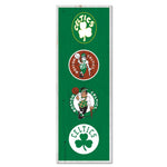 Boston Celtics Wood Sign 6" x 17"