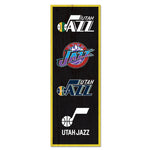Utah Jazz Wood Sign 6" x 17"