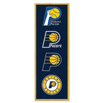 Indiana Pacers Wood Sign 6" x 17"