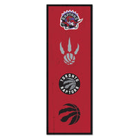 Toronto Raptors Wood Sign 6" x 17"